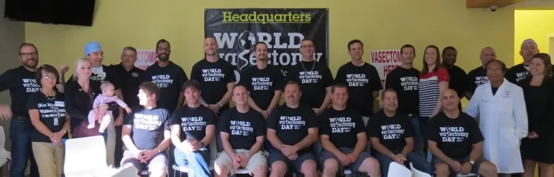 On November 7, 2014, Dr. Stein performed 15 vasectomies in front of live audiences at the Headquarters of World Vasectomy Day in Kissimmee: