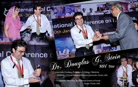 In January 2011, Dr. Stein was honored for his contributions to the International Conference of No-Scalpel Vasectomy Surgeons of India, in Goa, India.
